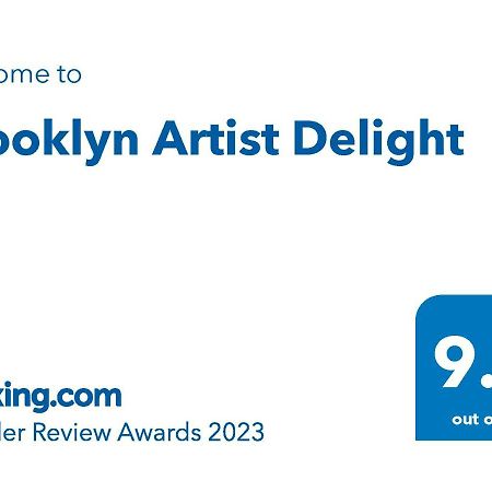Brooklyn Artist Delight Lägenhet New York Exteriör bild