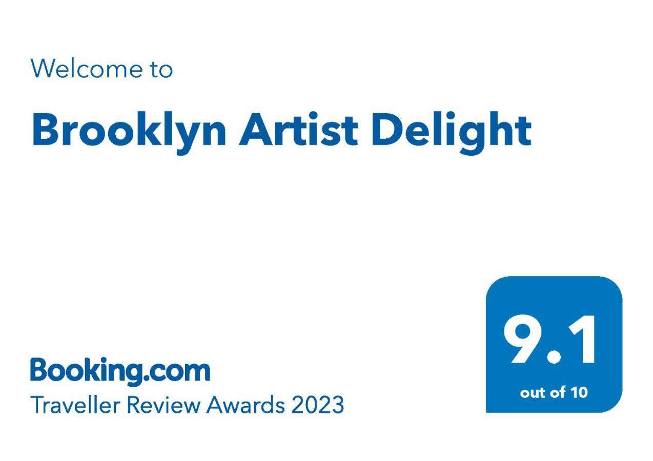 Brooklyn Artist Delight Lägenhet New York Exteriör bild